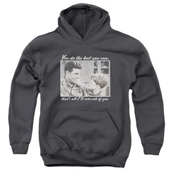 Andy Griffith - Youth Wise Words Pullover Hoodie