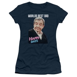 Happy Days - Womens Best Dad T-Shirt