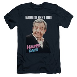 Happy Days - Mens Best Dad Slim Fit T-Shirt