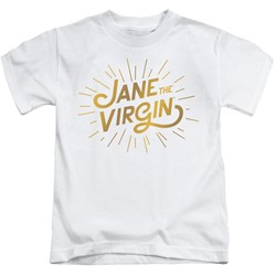 Jane The Virgin - Little Boys Golden Logo T-Shirt