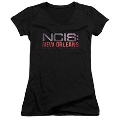 Ncis: New  Orleans - Womens Neon Sign V-Neck T-Shirt