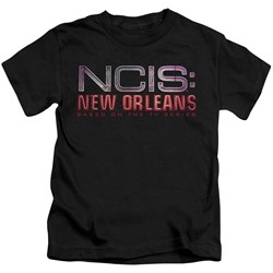 Ncis: New  Orleans - Little Boys Neon Sign T-Shirt
