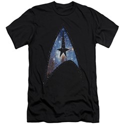 Star Trek - Mens Galactic Shield Slim Fit T-Shirt