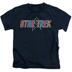 Star Trek - Little Boys Multi Colored Logo T-Shirt