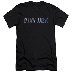Star Trek - Mens Space Logo Slim Fit T-Shirt