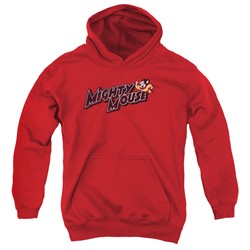 Mighty Mouse - Youth Might Logo Pullover Hoodie