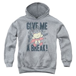 Mighty Mouse - Youth Give Me A Break Pullover Hoodie