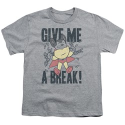 Mighty Mouse - Big Boys Give Me A Break T-Shirt