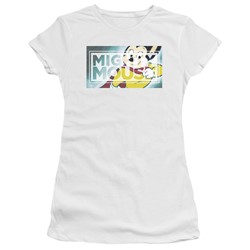 Mighty Mouse - Womens Mighty Rectangle T-Shirt