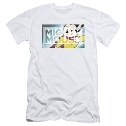 Mighty Mouse - Mens Mighty Rectangle Slim Fit T-Shirt