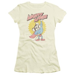 Mighty Mouse - Womens Heavy Logo T-Shirt