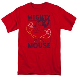 Mighty Mouse - Mens Break The Box T-Shirt