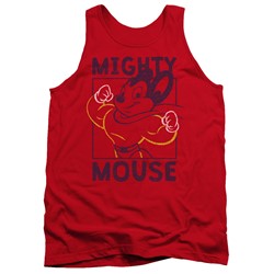 Mighty Mouse - Mens Break The Box Tank Top
