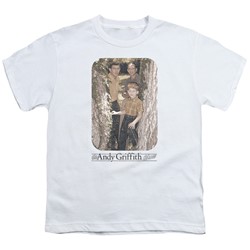 Andy Griffith - Big Boys Tree Photo T-Shirt
