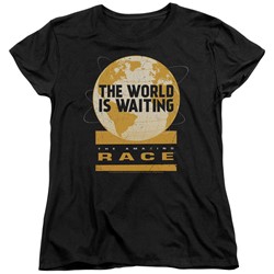 Amazing Race, The - Womens Waiting World T-Shirt