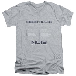 Ncis - Mens Gibbs Rules V-Neck T-Shirt