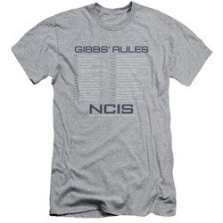 Ncis - Mens Gibbs Rules Slim Fit T-Shirt
