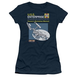 Star Trek - Womens Enterprise Manual T-Shirt
