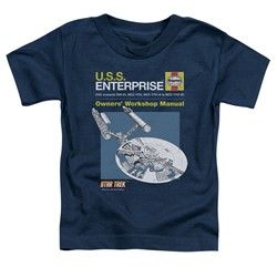 Star Trek - Toddlers Enterprise Manual T-Shirt