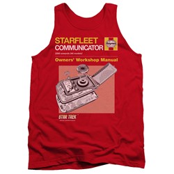 Star Trek - Mens Comm Manual Tank Top