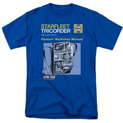 Star Trek - Mens Tricorder Manual T-Shirt