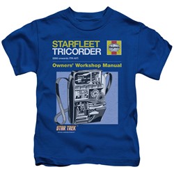 Star Trek - Little Boys Tricorder Manual T-Shirt