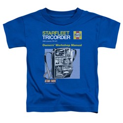 Star Trek - Toddlers Tricorder Manual T-Shirt