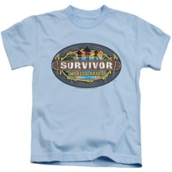 Survivor - Little Boys Worlds Apart Logo T-Shirt