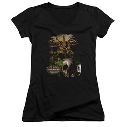 Survivor - Womens Jungle V-Neck T-Shirt