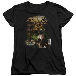 Survivor - Womens Jungle T-Shirt