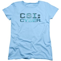 Csi: Cyber - Womens Cyber Logo T-Shirt