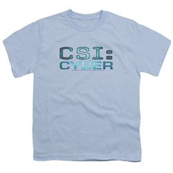 Csi: Cyber - Big Boys Cyber Logo T-Shirt