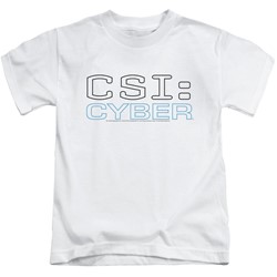 Csi: Cyber - Little Boys Logo T-Shirt