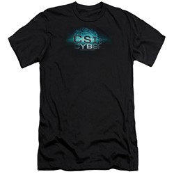 Csi: Cyber - Mens Thumb Print Slim Fit T-Shirt