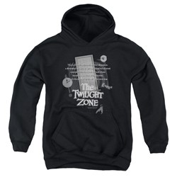 Twilight Zone - Youth Monologue Pullover Hoodie