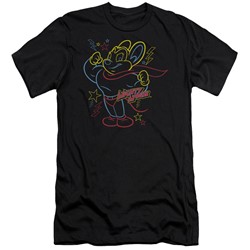 Mighty Mouse - Mens Neon Hero Slim Fit T-Shirt