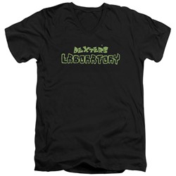 Dexter's Laboratory - Mens Dexter's Logo V-Neck T-Shirt