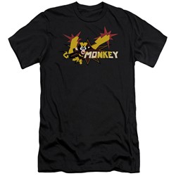 Dexter's Laboratory - Mens Monkey Slim Fit T-Shirt