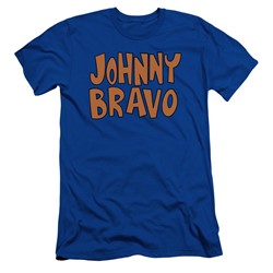 Johnny Bravo - Mens Jb Logo Slim Fit T-Shirt