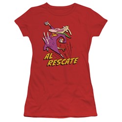 Cow & Chicken - Womens Al Rescate T-Shirt