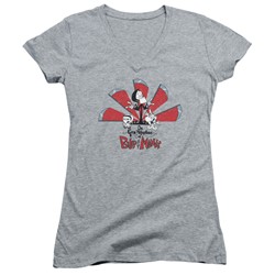 Grim Adventures Of Billy & Mandy - Womens Grim Adventures V-Neck T-Shirt