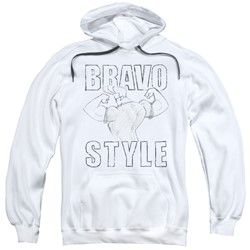 Johnny Bravo - Mens Bravo Style Pullover Hoodie