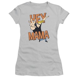 Johnny Bravo - Womens Hey Mama T-Shirt