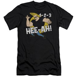 Johnny Bravo - Mens 123 Slim Fit T-Shirt