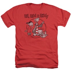 Ed Edd N Eddy - Mens Gang Heather T-Shirt