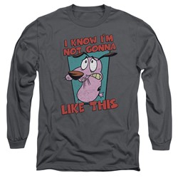 Courage The Cowardly Dog - Mens Not Gonna Like Long Sleeve T-Shirt