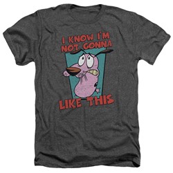Courage The Cowardly Dog - Mens Not Gonna Like Heather T-Shirt