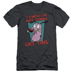 Courage The Cowardly Dog - Mens Not Gonna Like Slim Fit T-Shirt