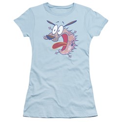 Courage The Cowardly Dog - Womens Evil Inside T-Shirt