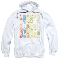 Dc - Mens Justice League Columns Pullover Hoodie